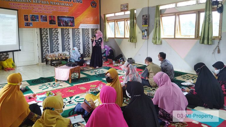 Pendampingan Model Pemasaran Digital bagi UMKM Kecamatan Kalirejo Kabupaten Lampung Tengah