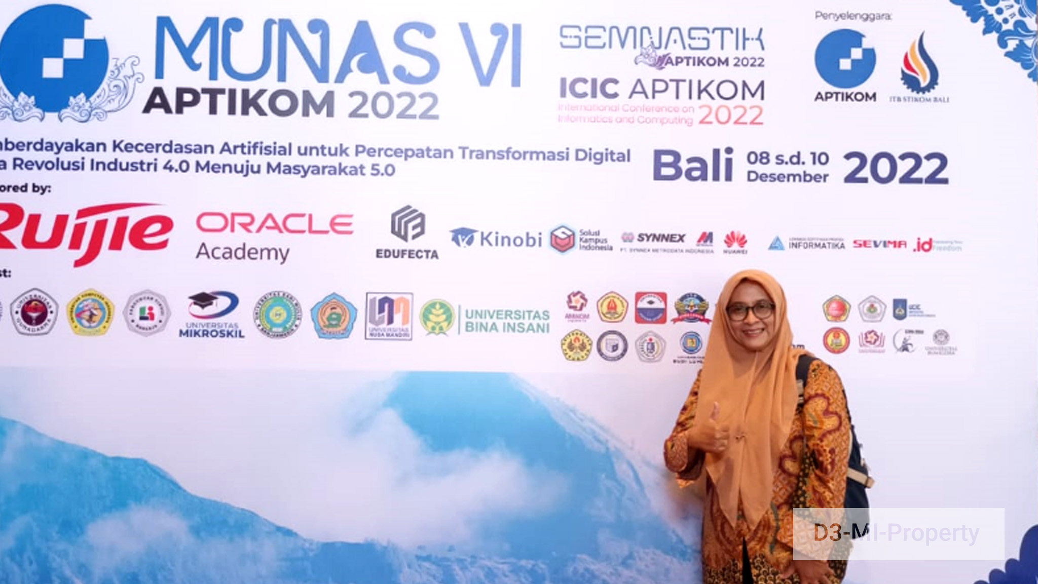 d3 mi hadiri munas aptikom vi 2022 di bali